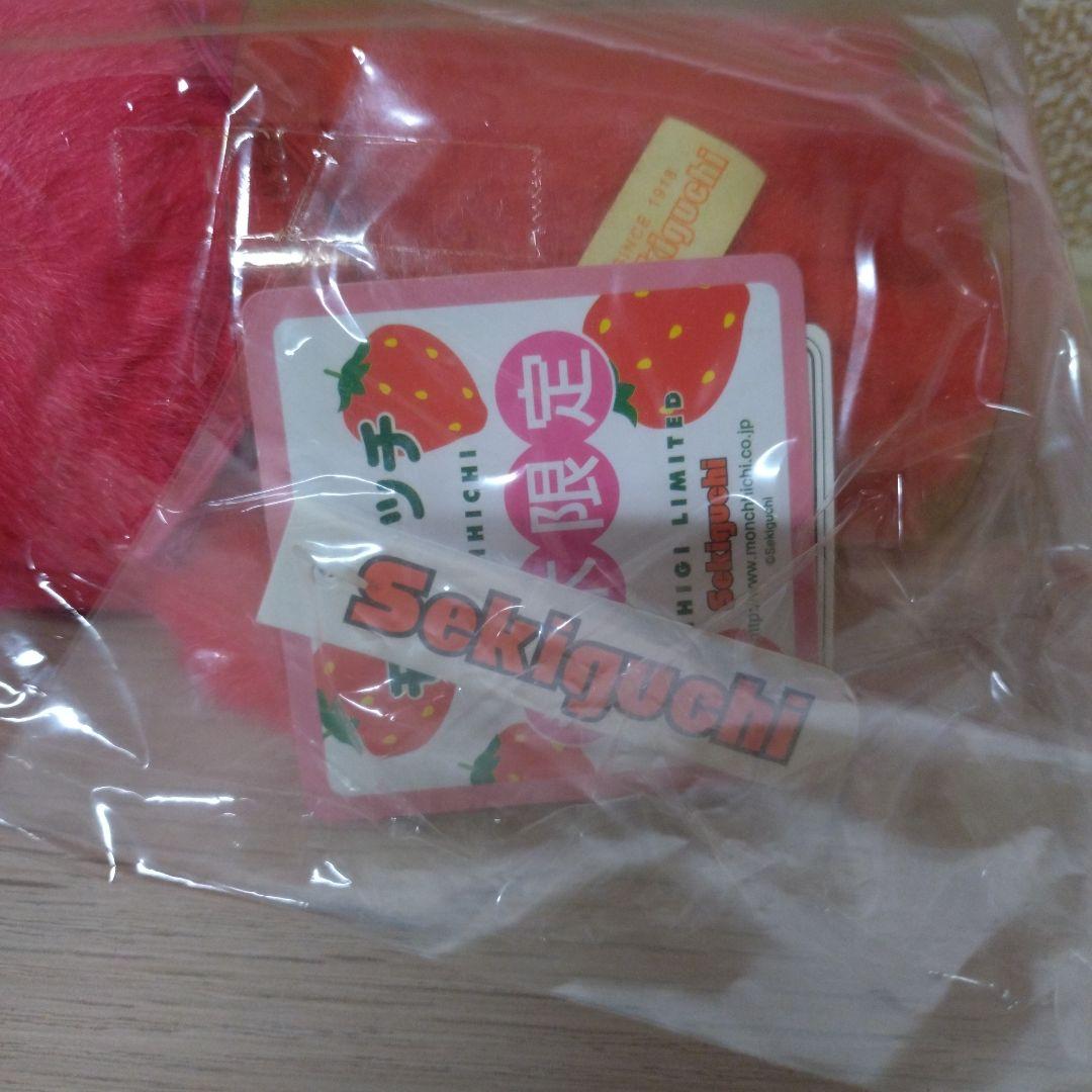 ★レア 栃木限定　いちごモンチッチ　いちご頭　セキグチ