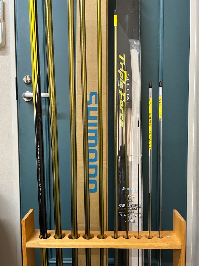 極美品！SHIMANO トリプルフォース 急瀬GH 90NV鮎竿 現行モデル