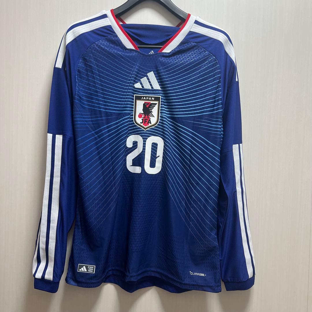 ふ*ち様 日本　WC26　久保　選手着用モデル長袖ユニフォーム