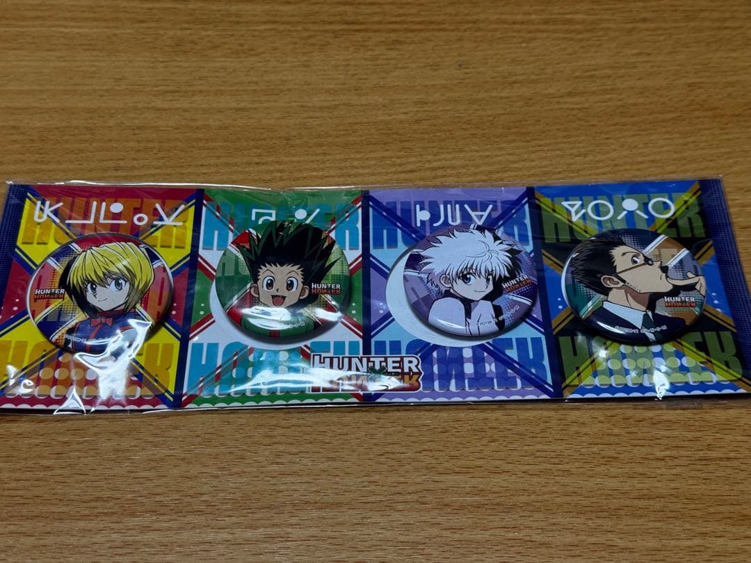 ハンターハンター 缶バッチセット