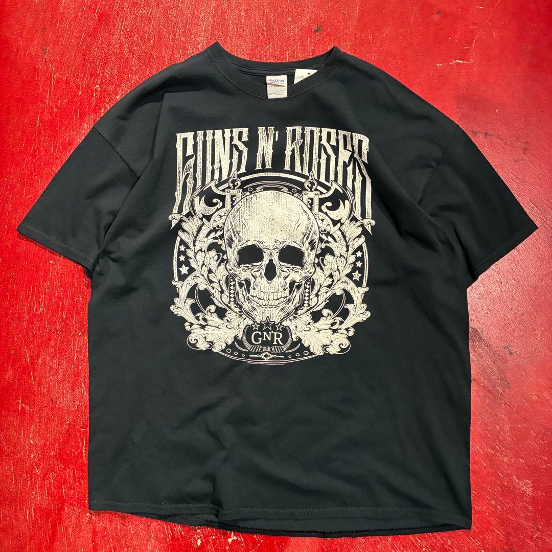 GUNS’N ROSES バンドTシャツ　黒　2XL ガンズアンドローゼズ