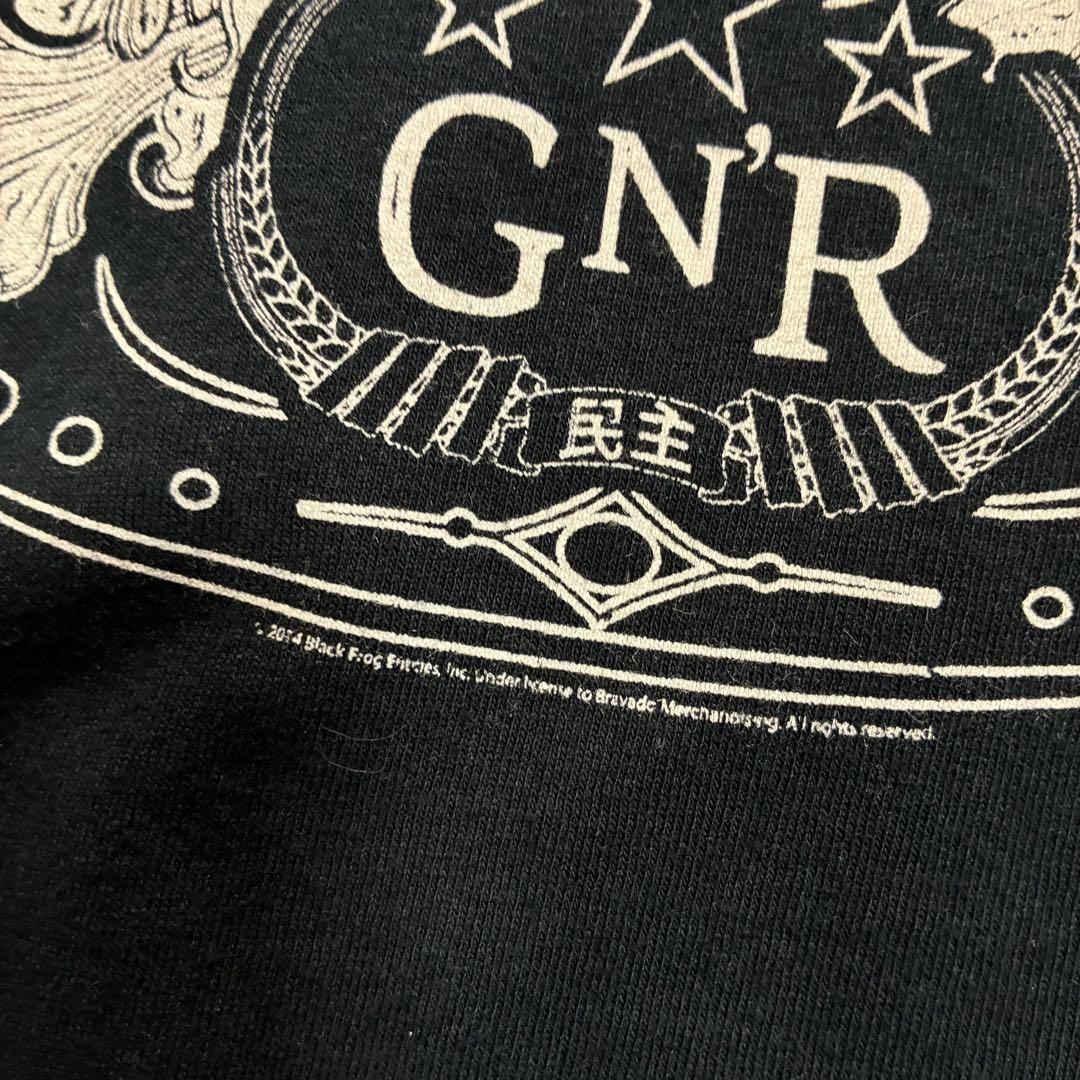 GUNS’N ROSES バンドTシャツ　黒　2XL ガンズアンドローゼズ