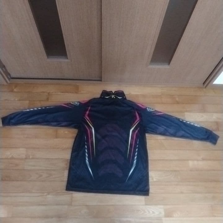 サンライン 長袖ハーフジップアップドライシャツ（LL）