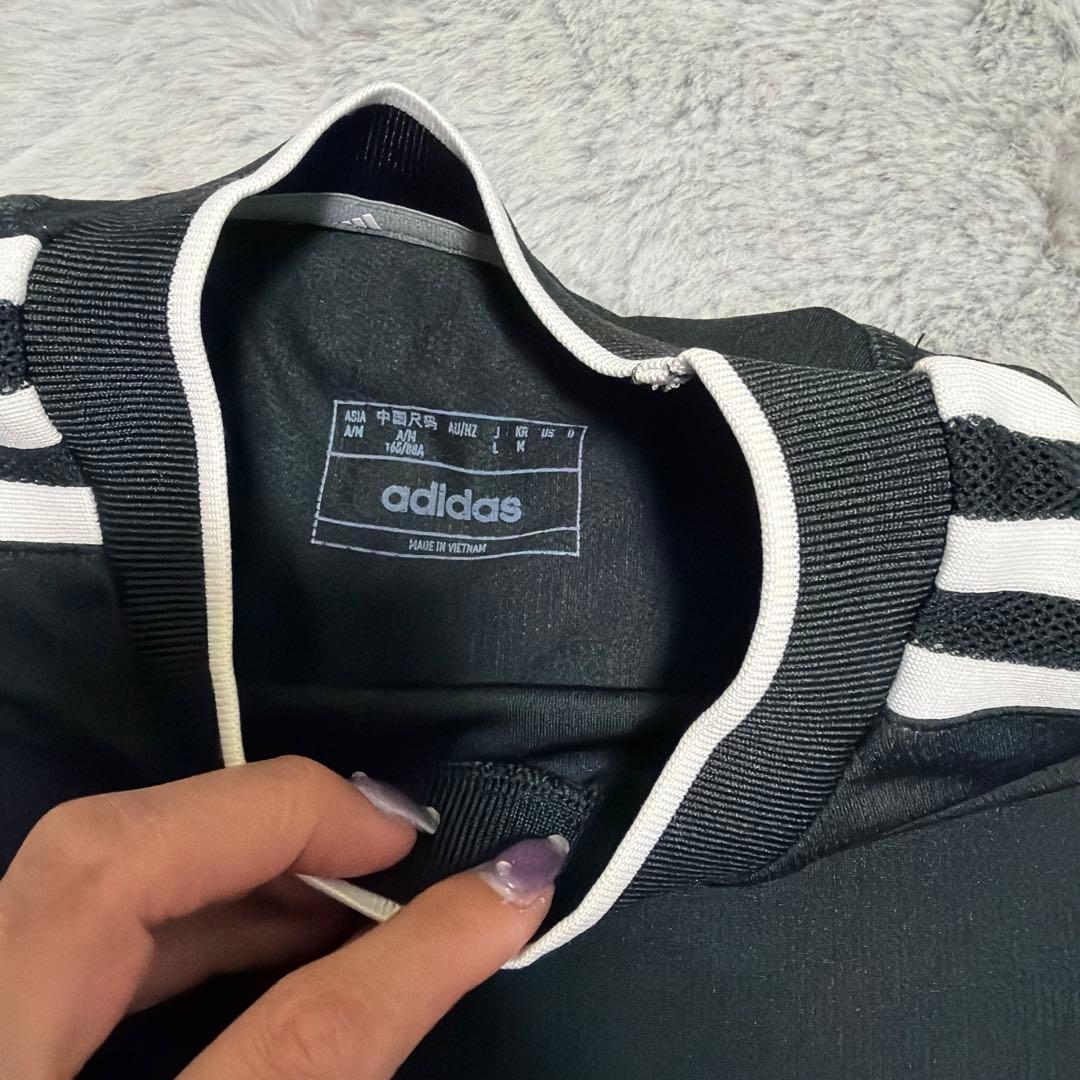 【美品】adidas ブラック Tシャツ スカート セット　L
