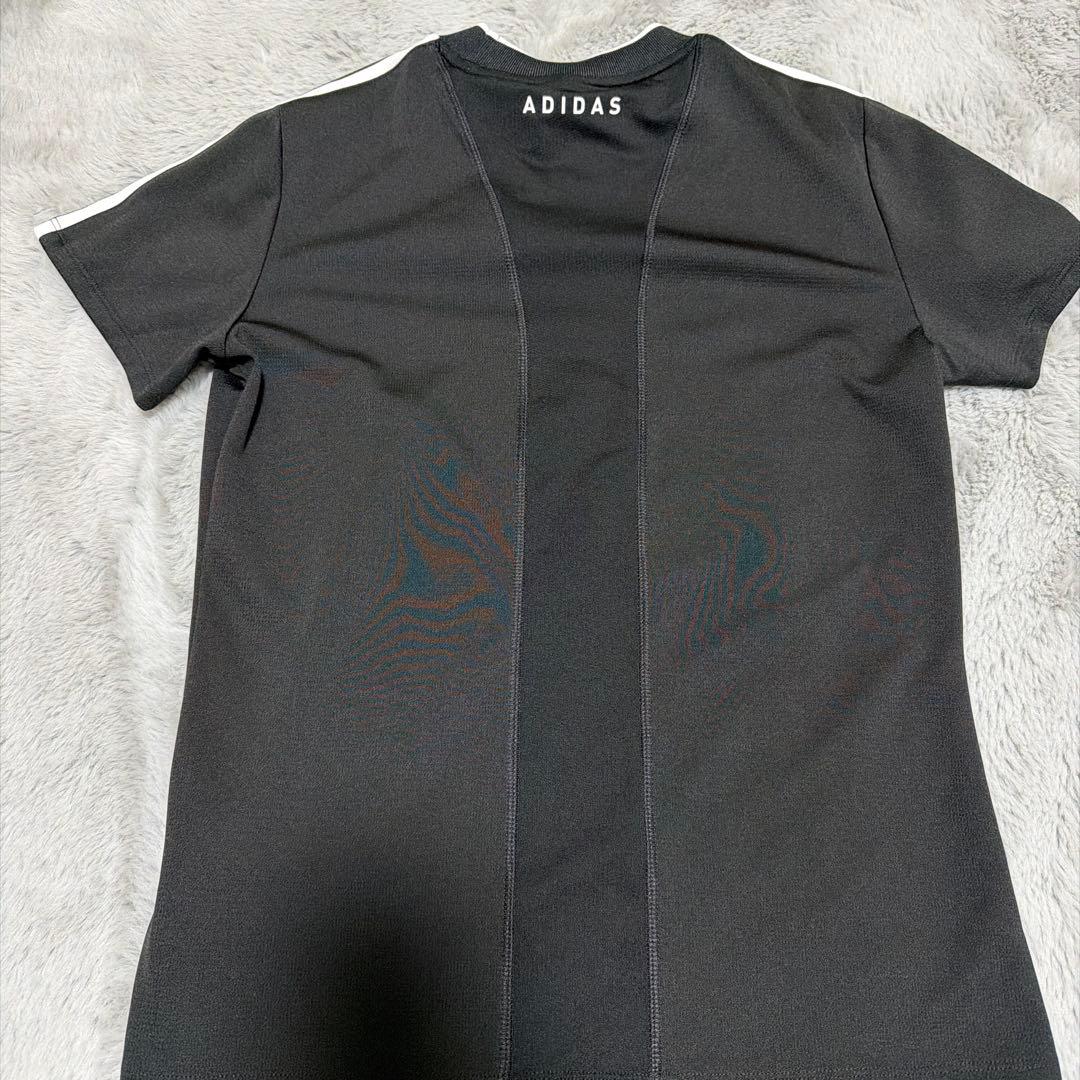 【美品】adidas ブラック Tシャツ スカート セット　L