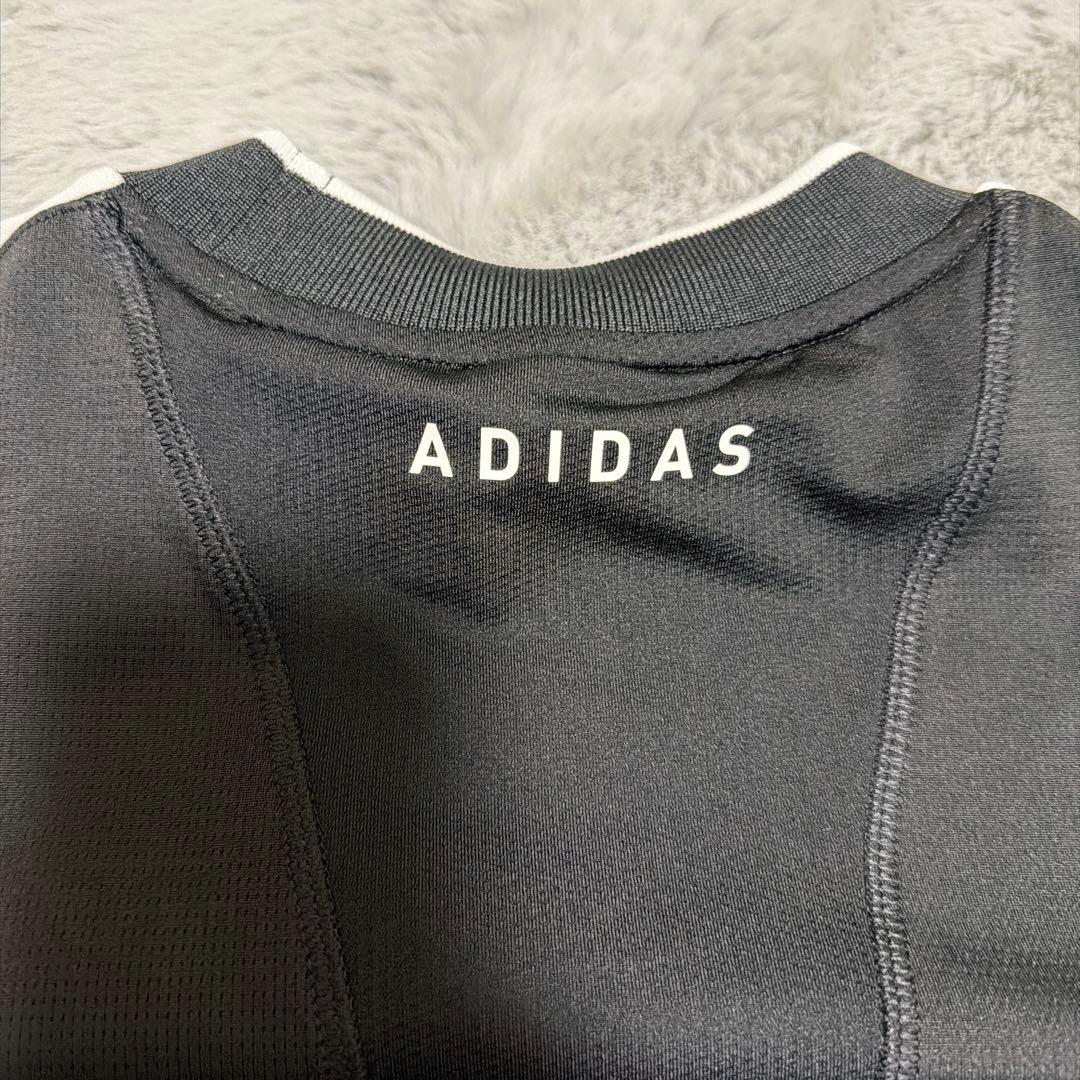 【美品】adidas ブラック Tシャツ スカート セット　L