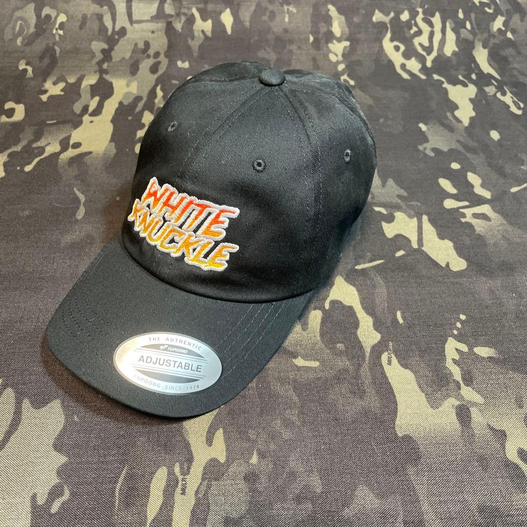 実物　WhiteKnuckles BLACK SPOOKY CAP
