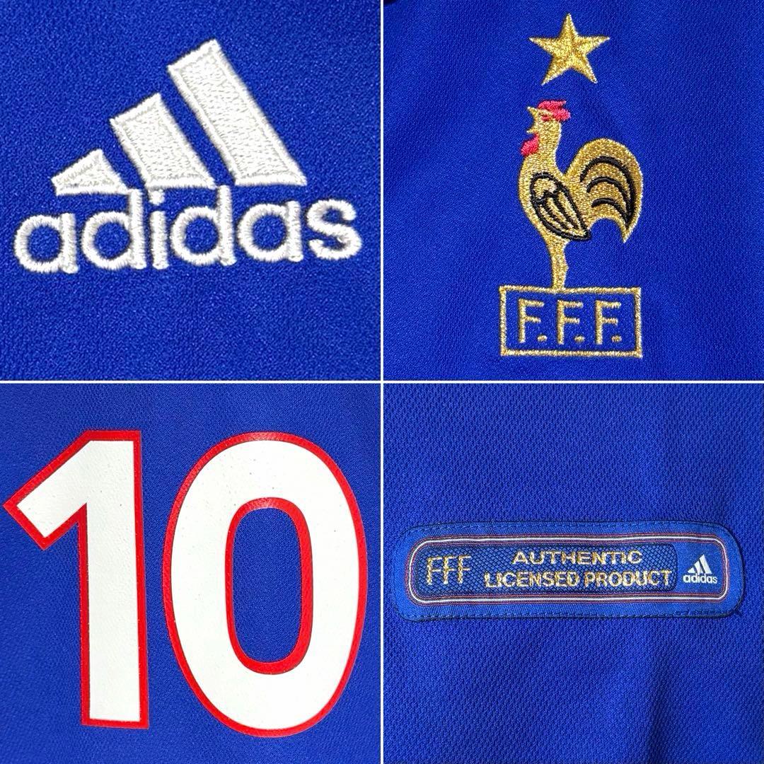 【新品/タグ付き】EURO2000 フランス代表♯10ジダン 【XLサイズ相当】