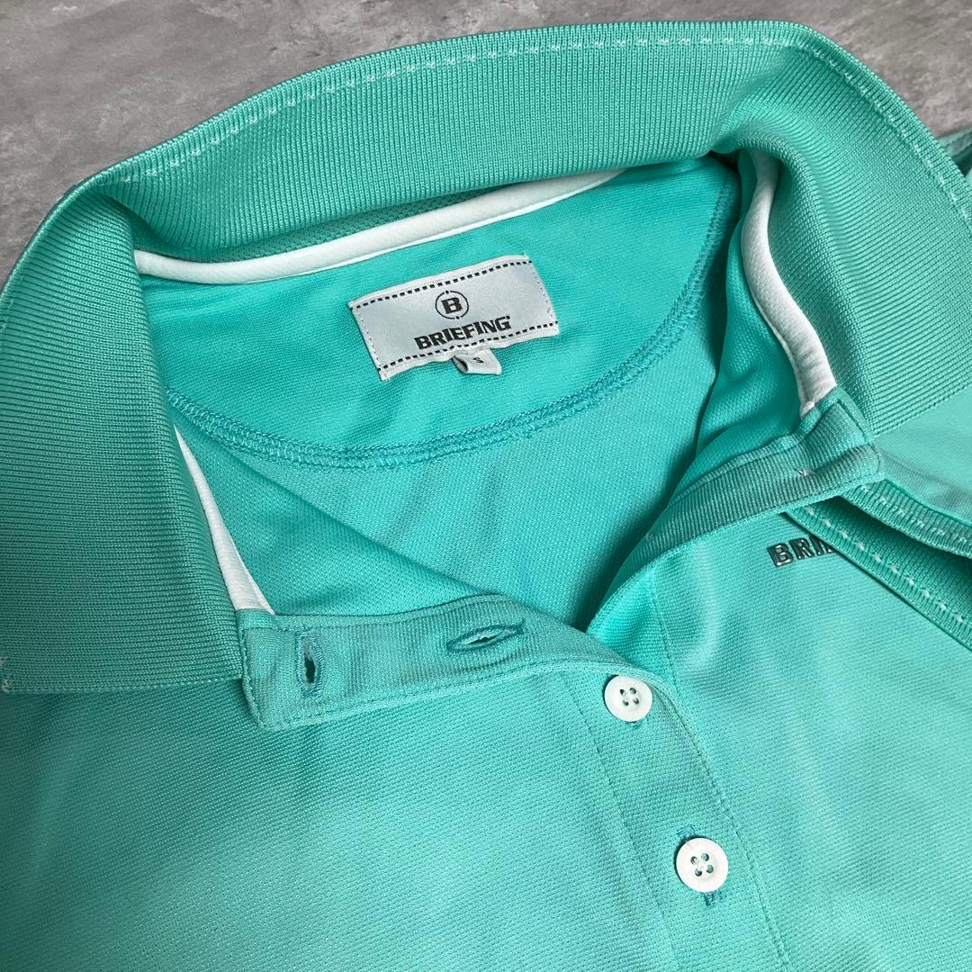 【BRIEFING】　ゴルフ半袖ポロシャツ　GOLF BASIC POLO S