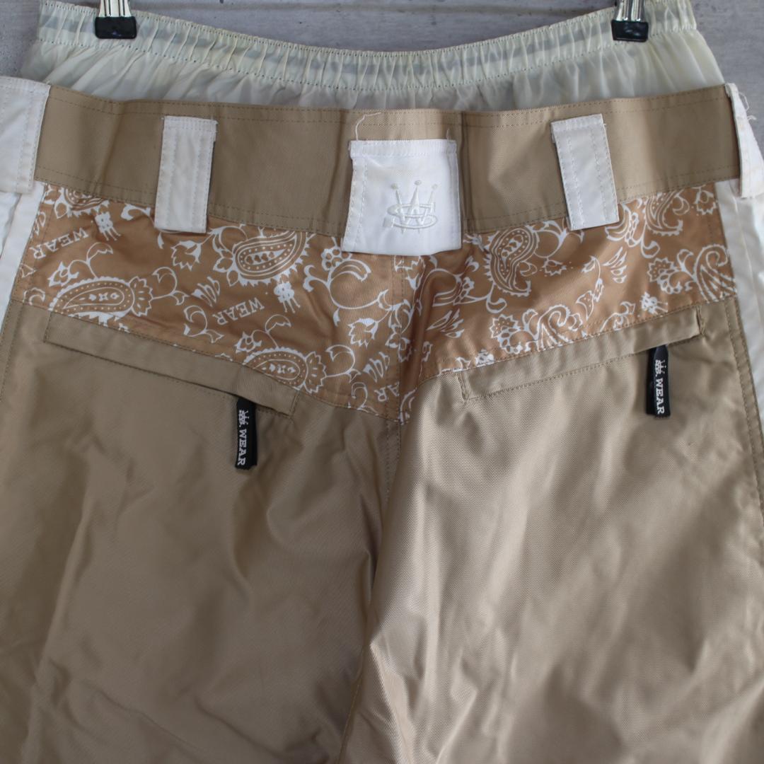 【珍品 美品 超極太】【L】S.WEAR スノーボードパンツ