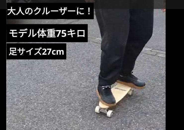 22インチ タイプクルーザー 0歳～ スケートボード スケボー ウッドデッキ