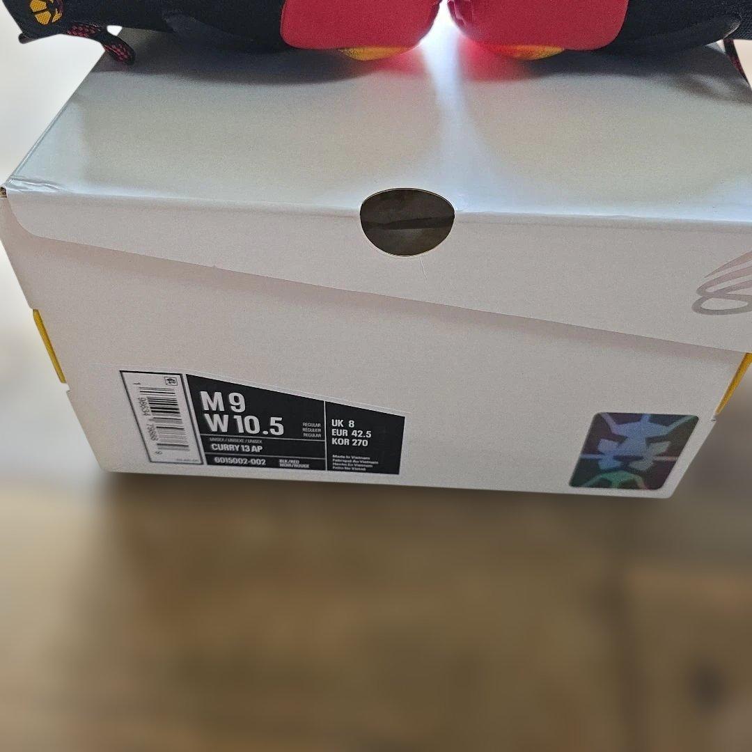 新品同様　UNDER ARMOUR CURRY13 27cm