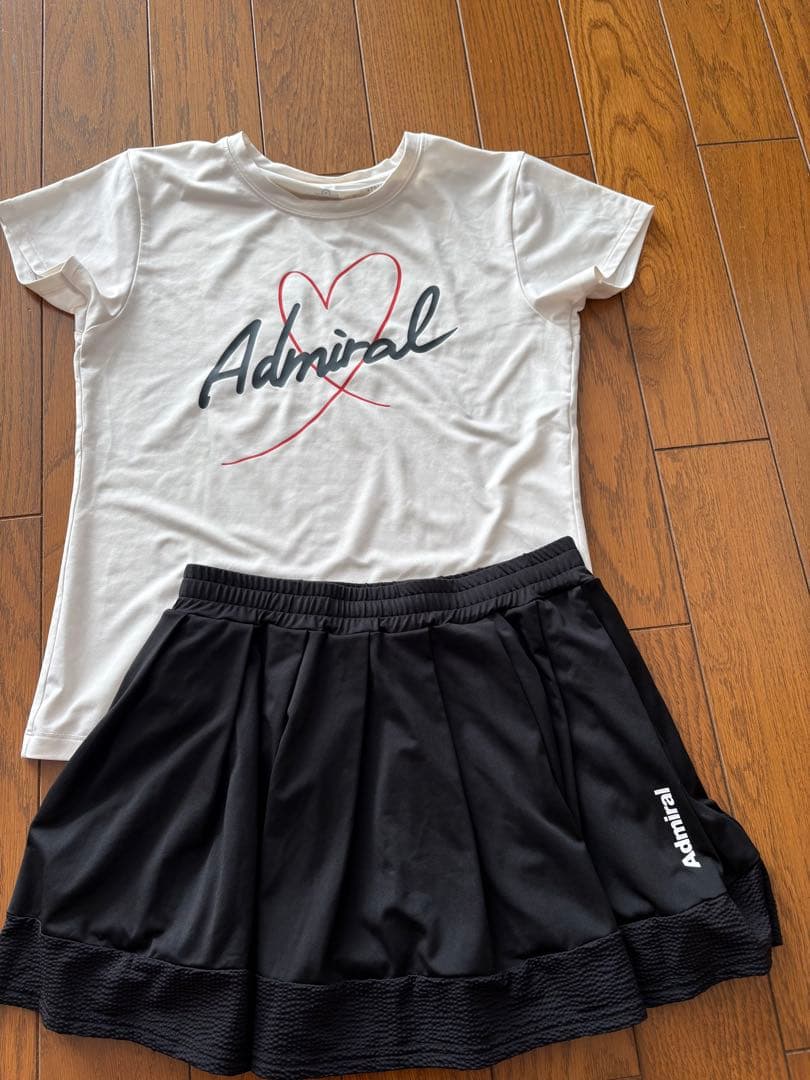 アドミラルAdmiralテニスウェアプリーツ スコート