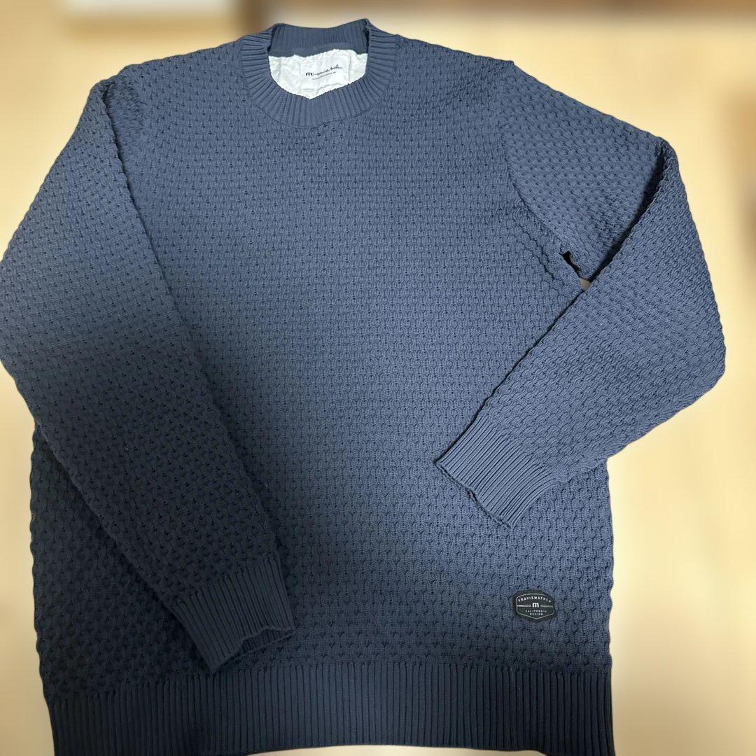 TRAVIS MATHEW ネイビー セーター　XL