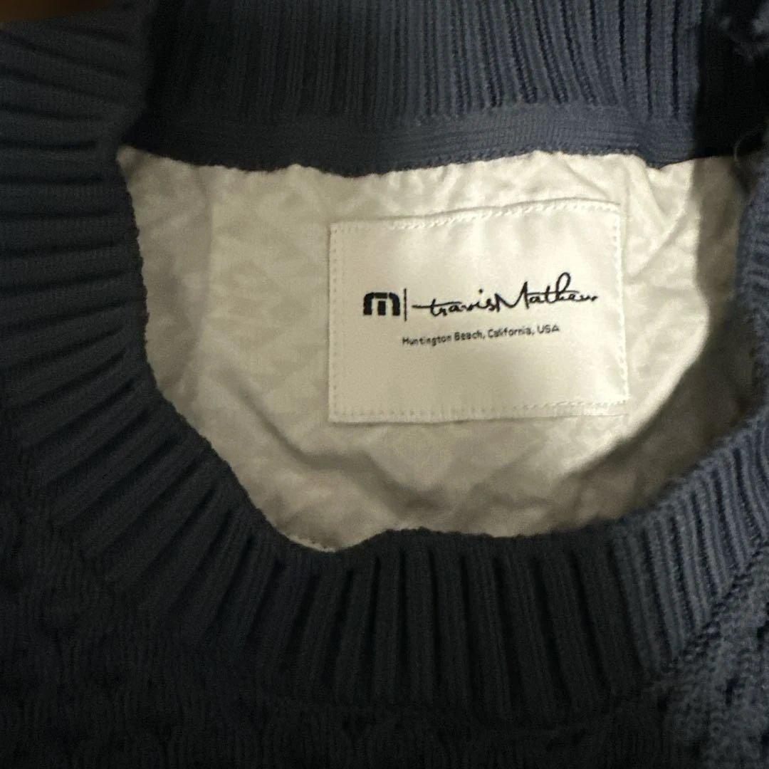 TRAVIS MATHEW ネイビー セーター　XL