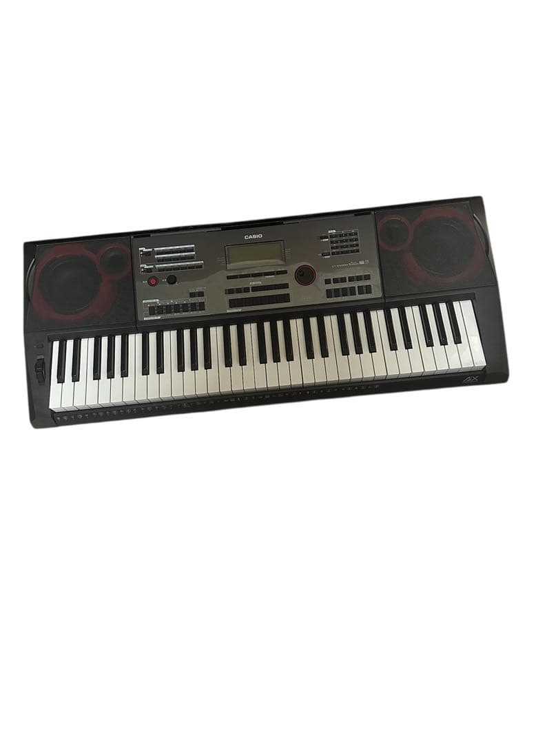 美品　casio ct x5000 61鍵盤キーボード 本体とペダル付き
