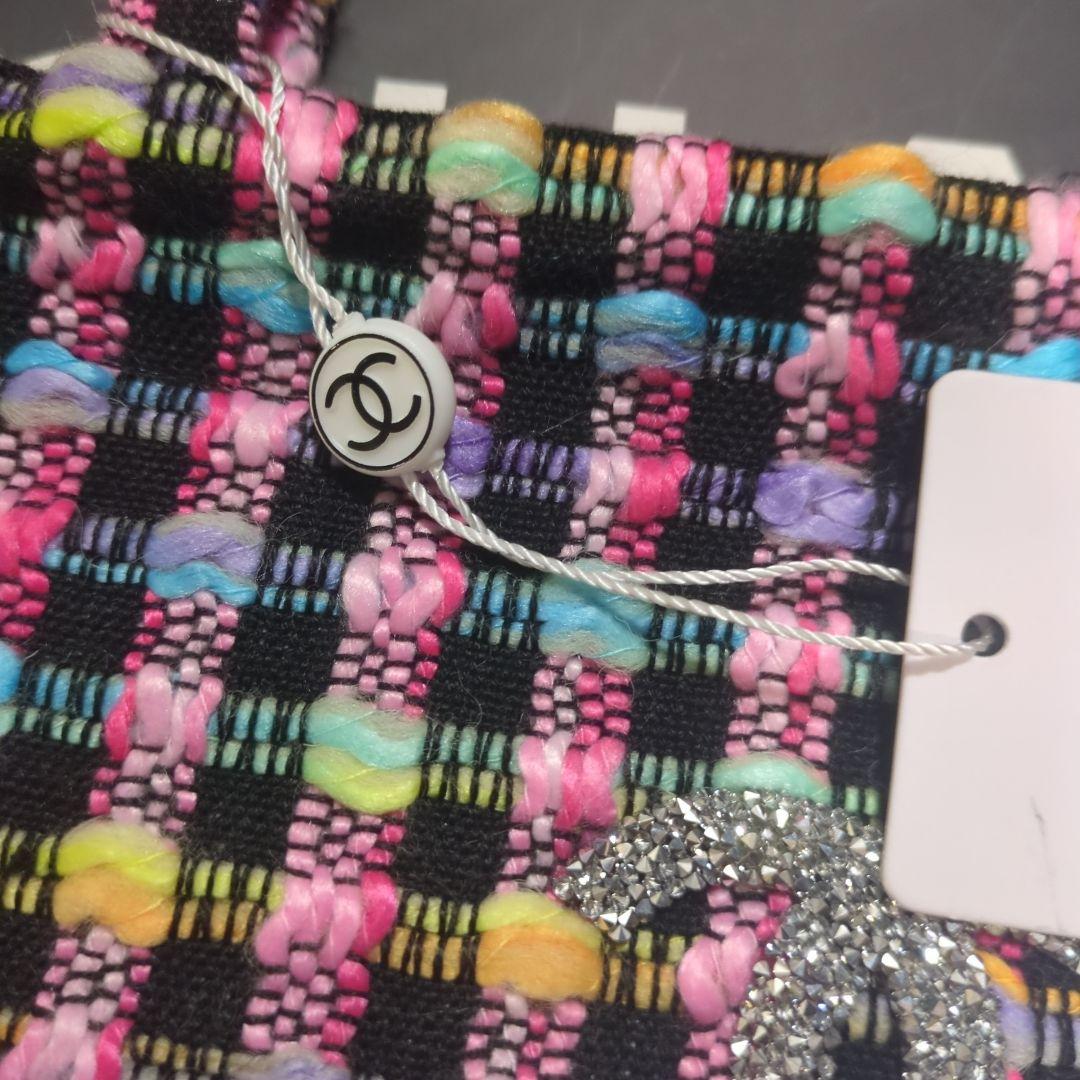 CHANEL カラフルチェックトートバッグ値下げ不可