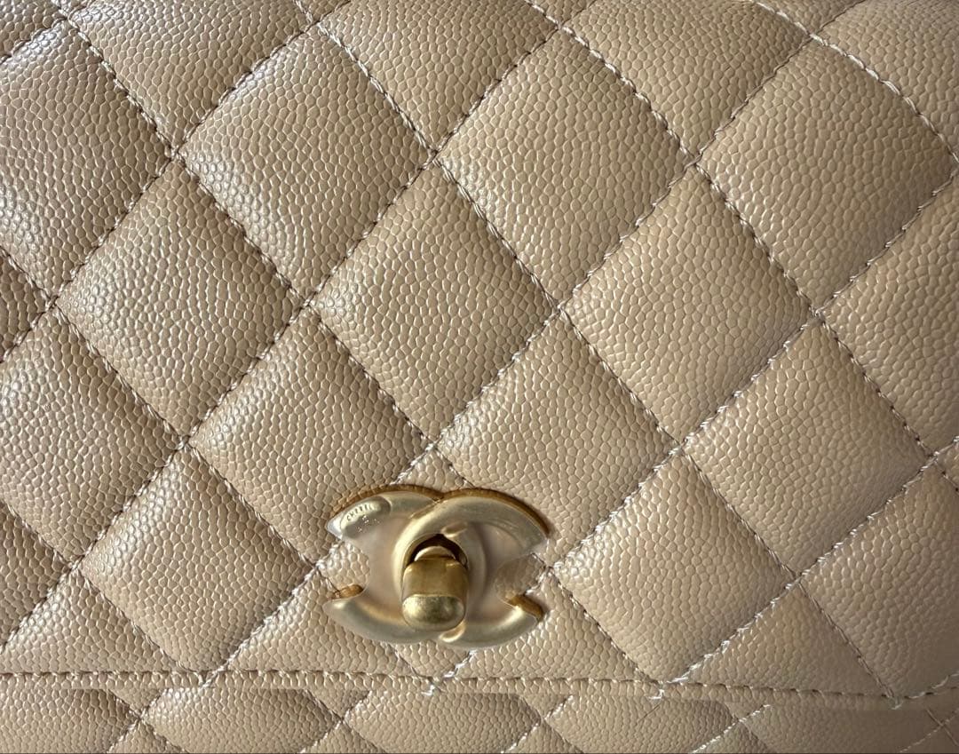 CHANEL ノベルティ ココハンドル ベージュ 19cm