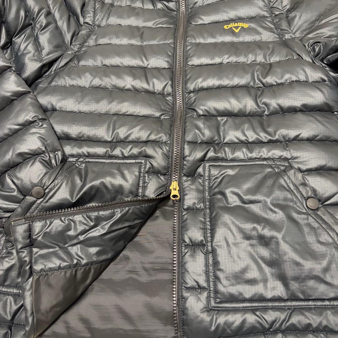 美品　キャロウェイ ダウンジャケット ベスト 2way ゴルフ L 黒