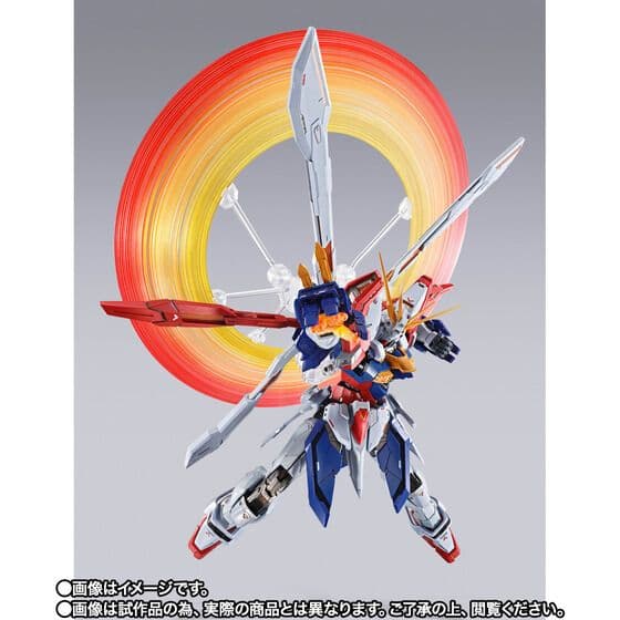 L BUILD メタルビルド ゴッドガンダム&ゴッドガンダム弐