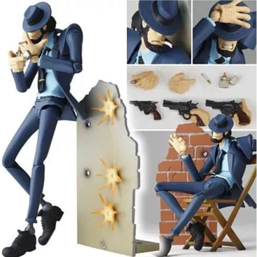 【未使用品】海洋堂　次元大介　ルパン三世　リボルテックフィギュア