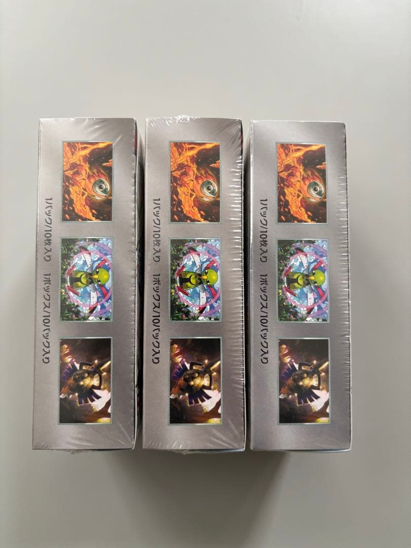 ポケモンカード テラスタルフェス 3BOX セット シュリンク付き