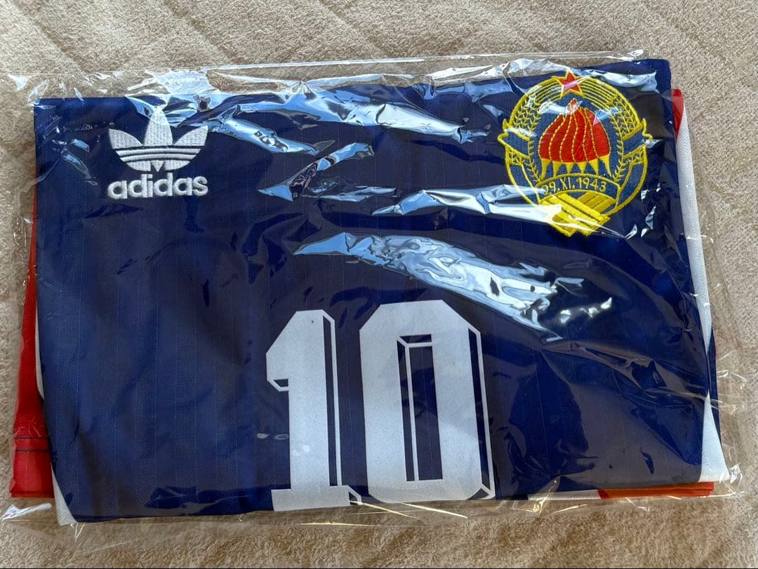 注目❗️adidas ユーゴスラビア代表サッカーユニホーム長袖10番ストイコビッチ