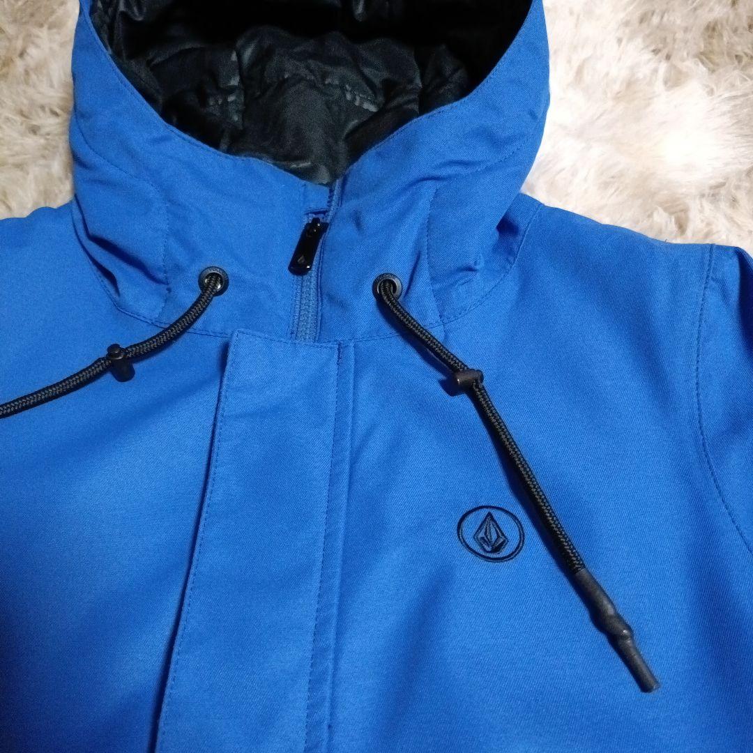 極美品 VOLCOM スノーボード ジャケット 青 US Sサイズ