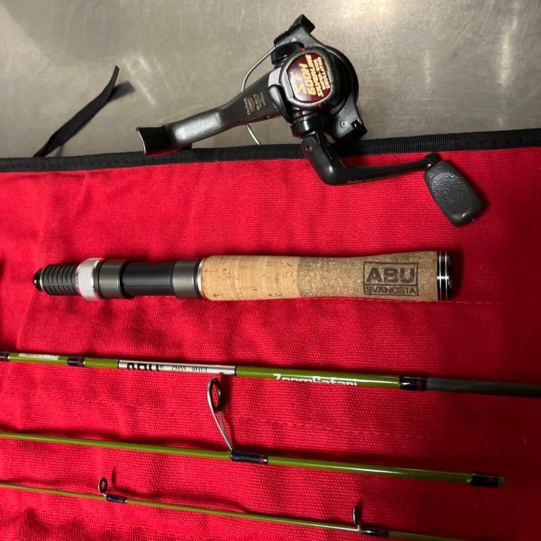 Abu パックロッド　DAIWA リール
