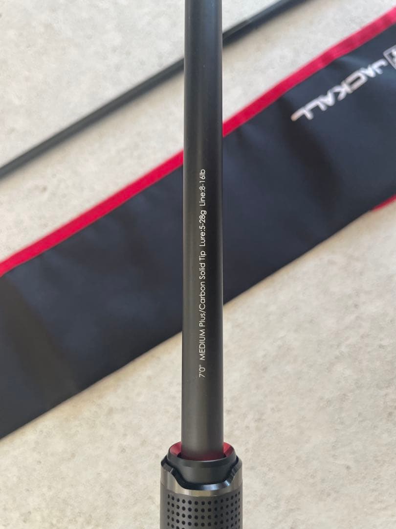 【送料込み】ジャッカル bpm BP-C70M+ST ソリッドティップ