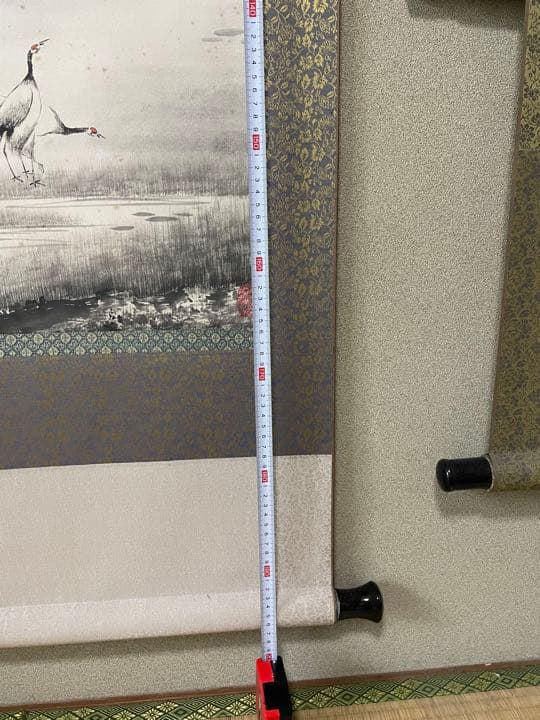 掛け軸   中国画   絹本肉筆