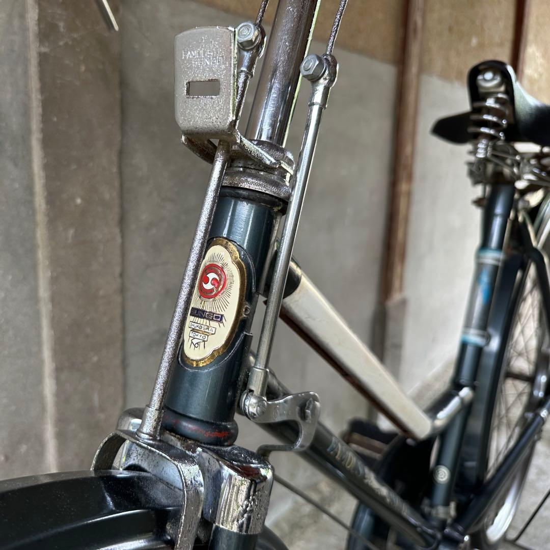 【倉敷市引取り限定】 自転車 サン号 ヴィンテージ ロッドブレーキ 東京秀工舎