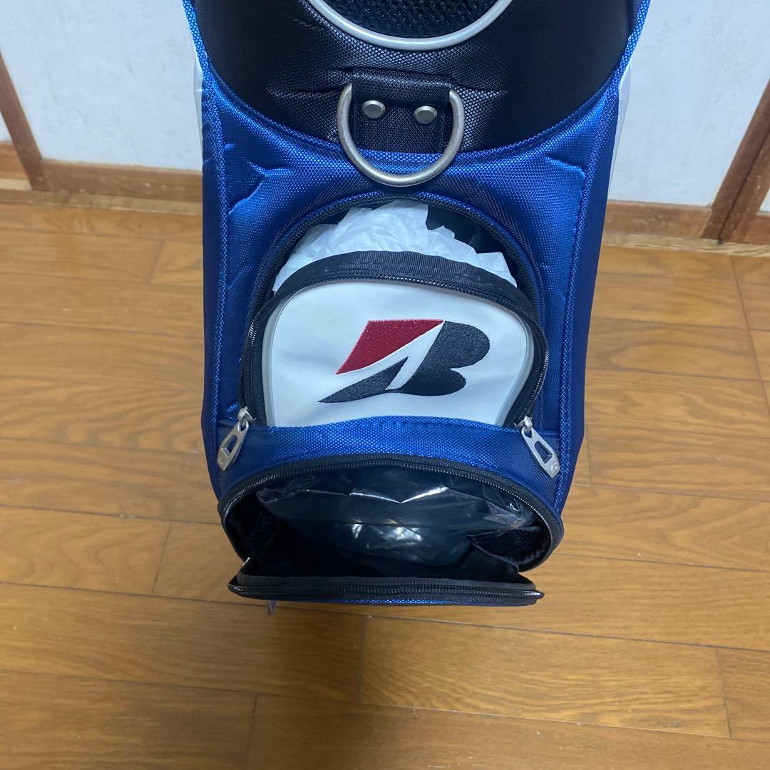 BRIDGESTONE キャディバッグ 青白