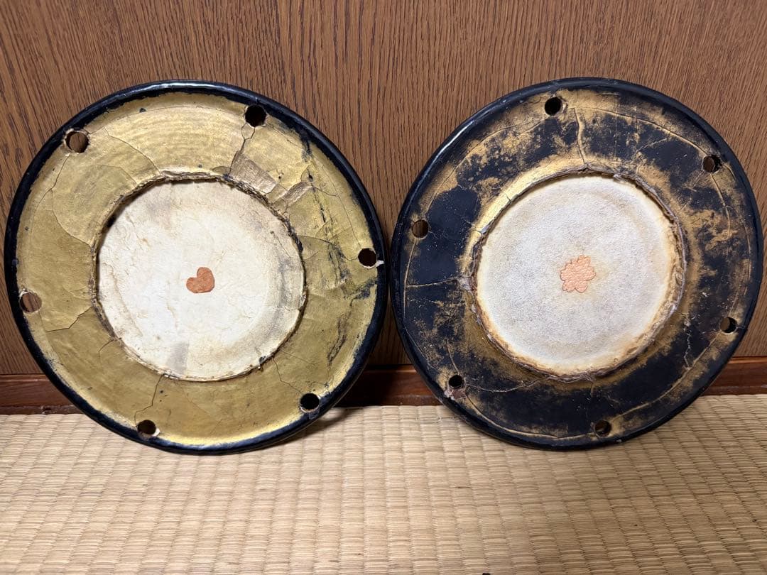 和楽器　小鼓　革　鼓　セット