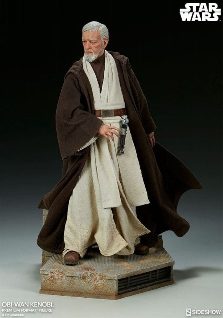 美品 1/4プレミアムフォーマット オビワン サイドショウ限定 スターウォーズ