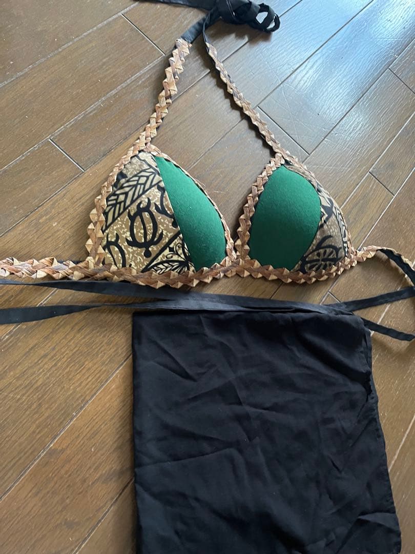 タヒチアンダンス　ブラパレオセット