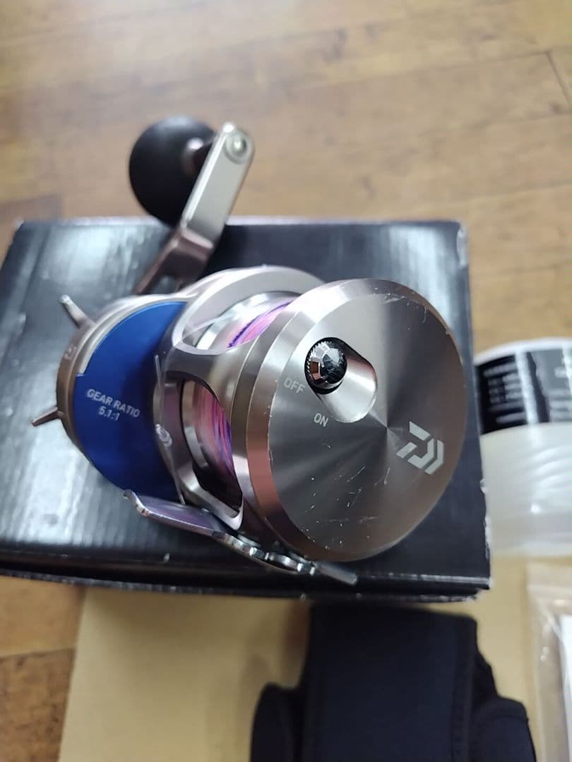 DAIWA 15SALTIGA 35N ベイト　SLP WORKS スプール