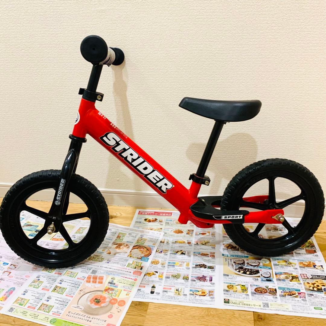 【美品】STRIDER ストライダー レッド 赤 12インチ SPORT
