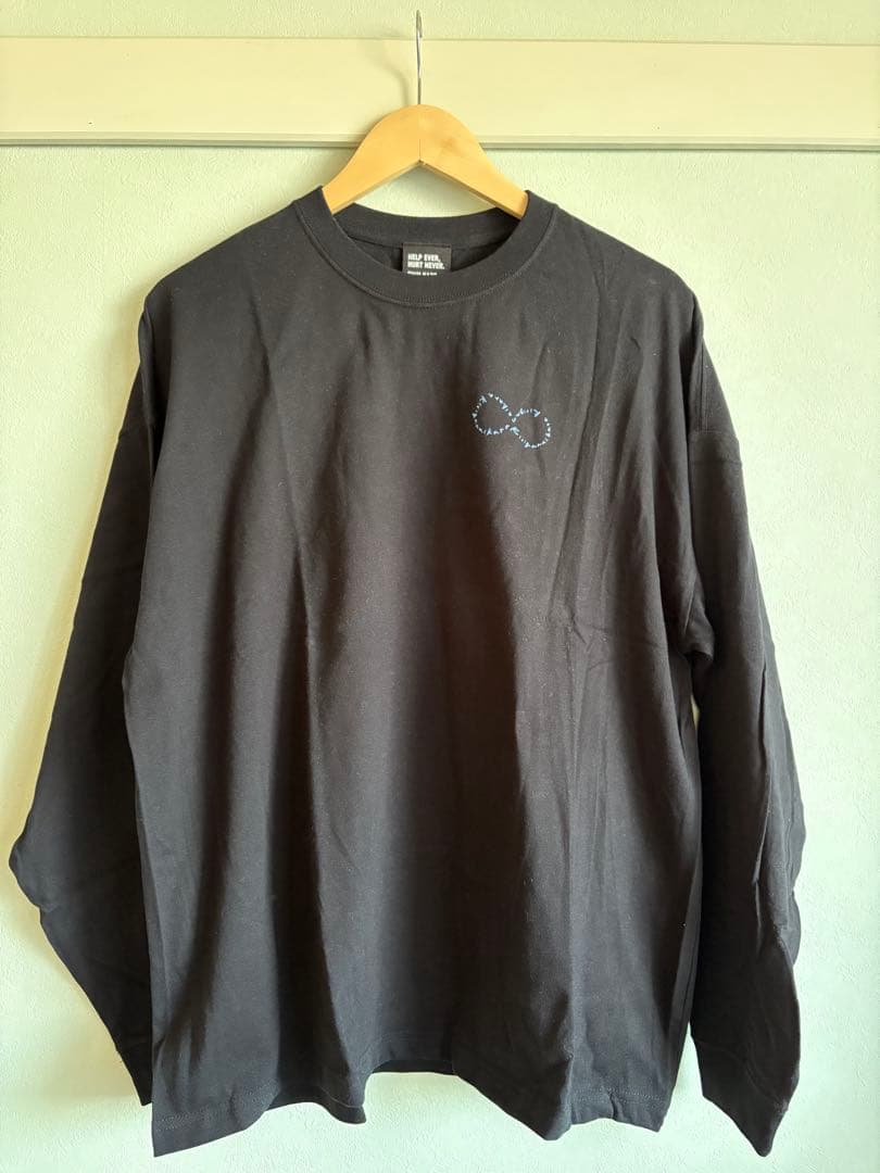 藤井風　KIRINAI ロングTシャツ M（BLACK）キリないロンT