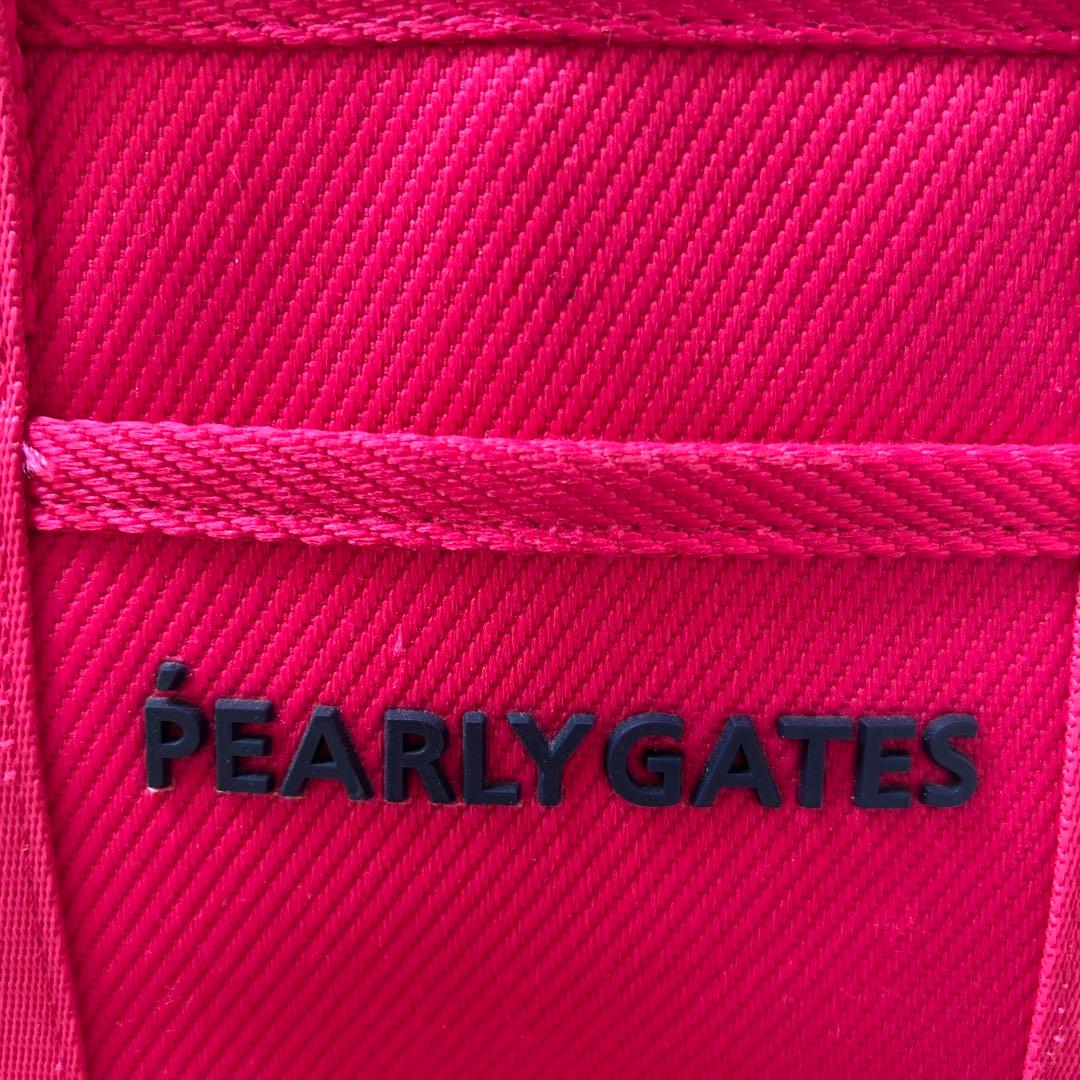 PEARLY GATES ピンク カートバッグ