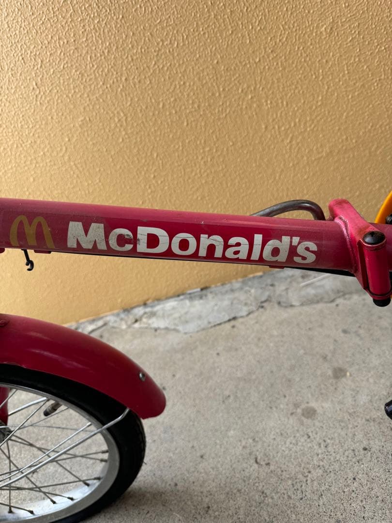 マクドナルド　折りたたみ自転車　非売品