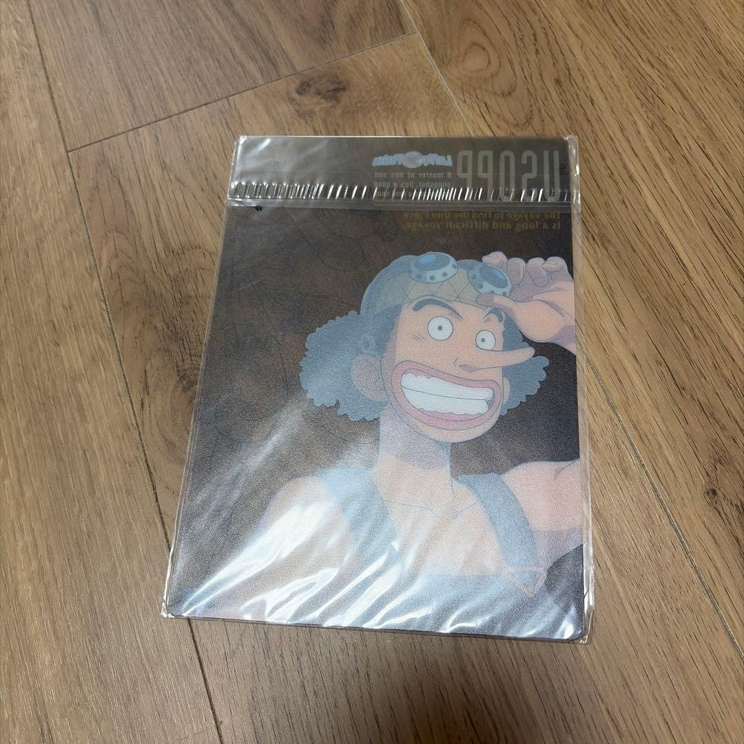 未開封ONE PIECE ワンピース ミニ下敷き4点　希少品　初期