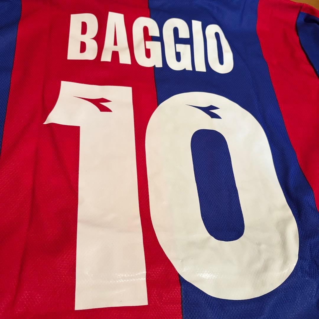 レアBolognaボローニャ DIADORA バッジオ BAGGIO 10番 M