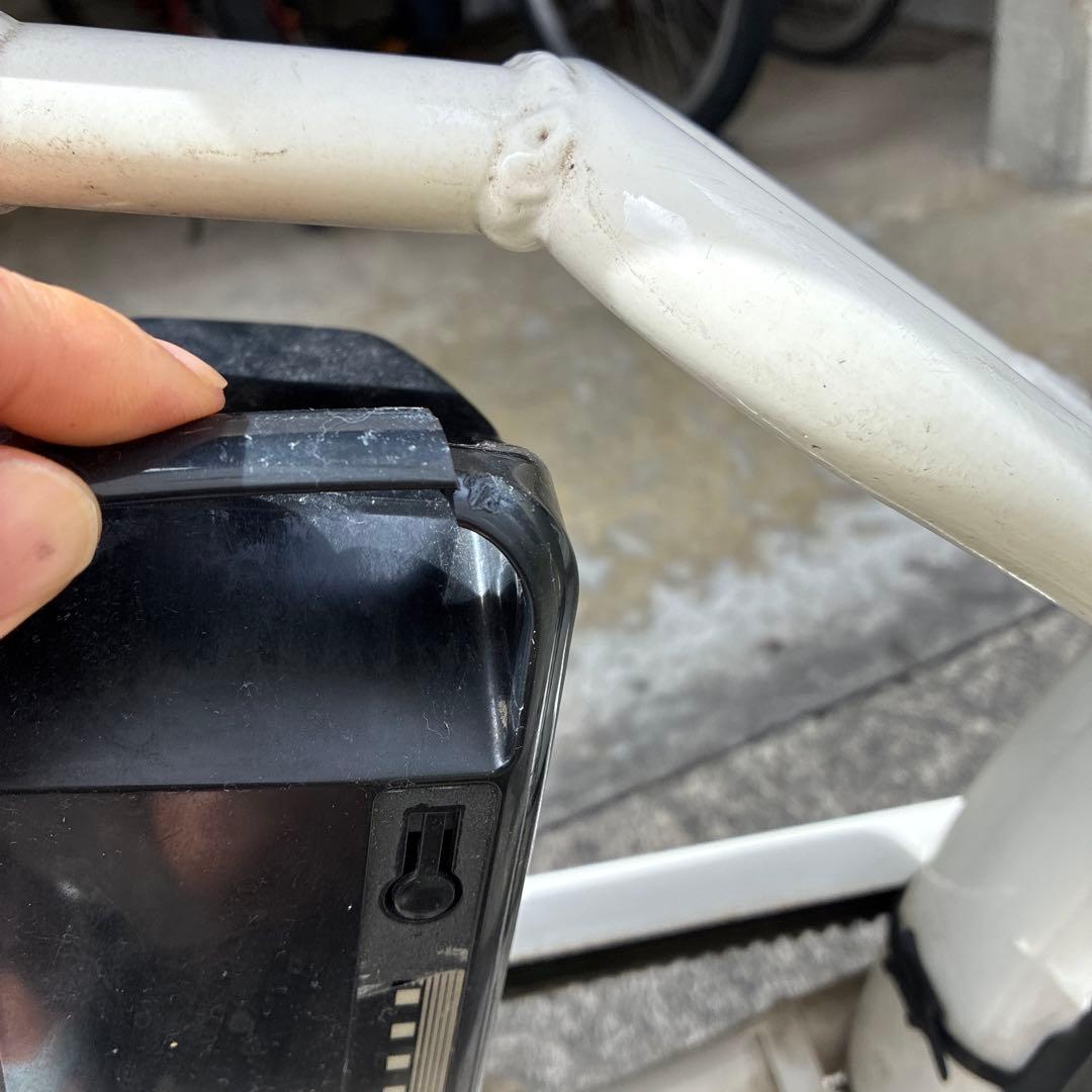 bikke 電動アシスト自転車 ホワイト 26インチ