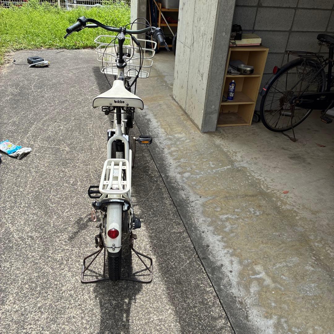 bikke 電動アシスト自転車 ホワイト 26インチ
