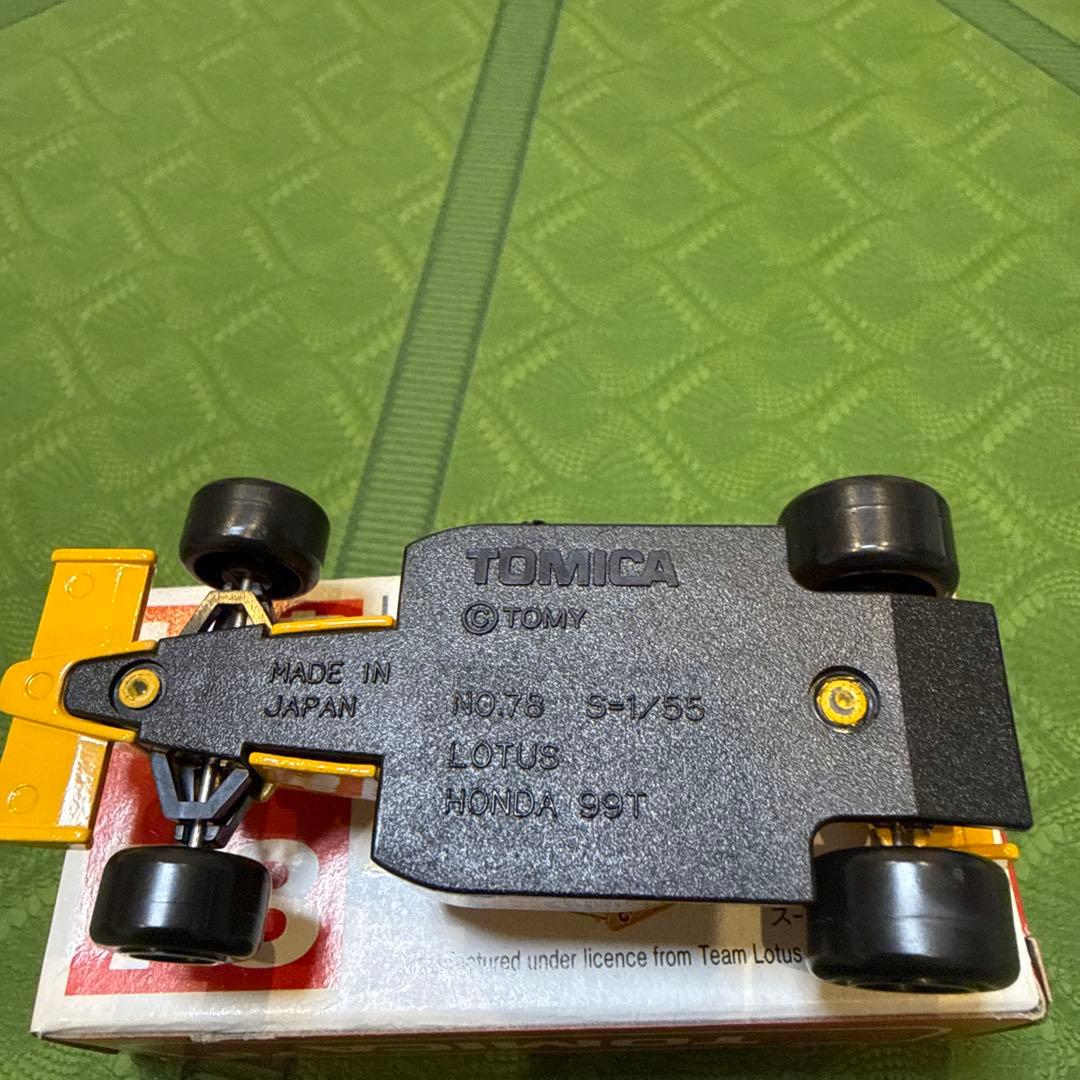 超美品　トミカ　赤箱No.78ロータスホンダF1 日本製