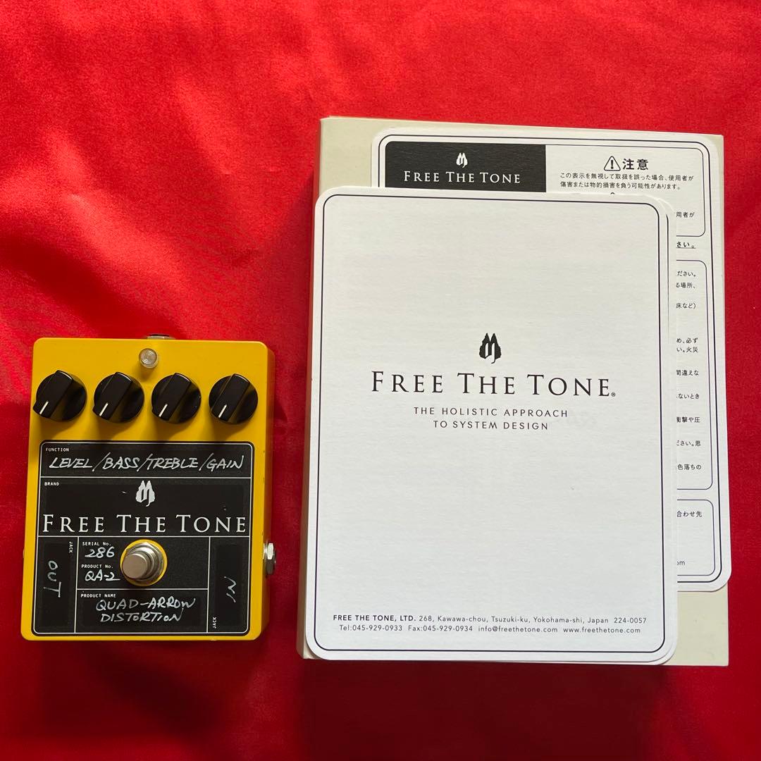 FREE THE TONE QUAD-ARROW DISTORTION 中古