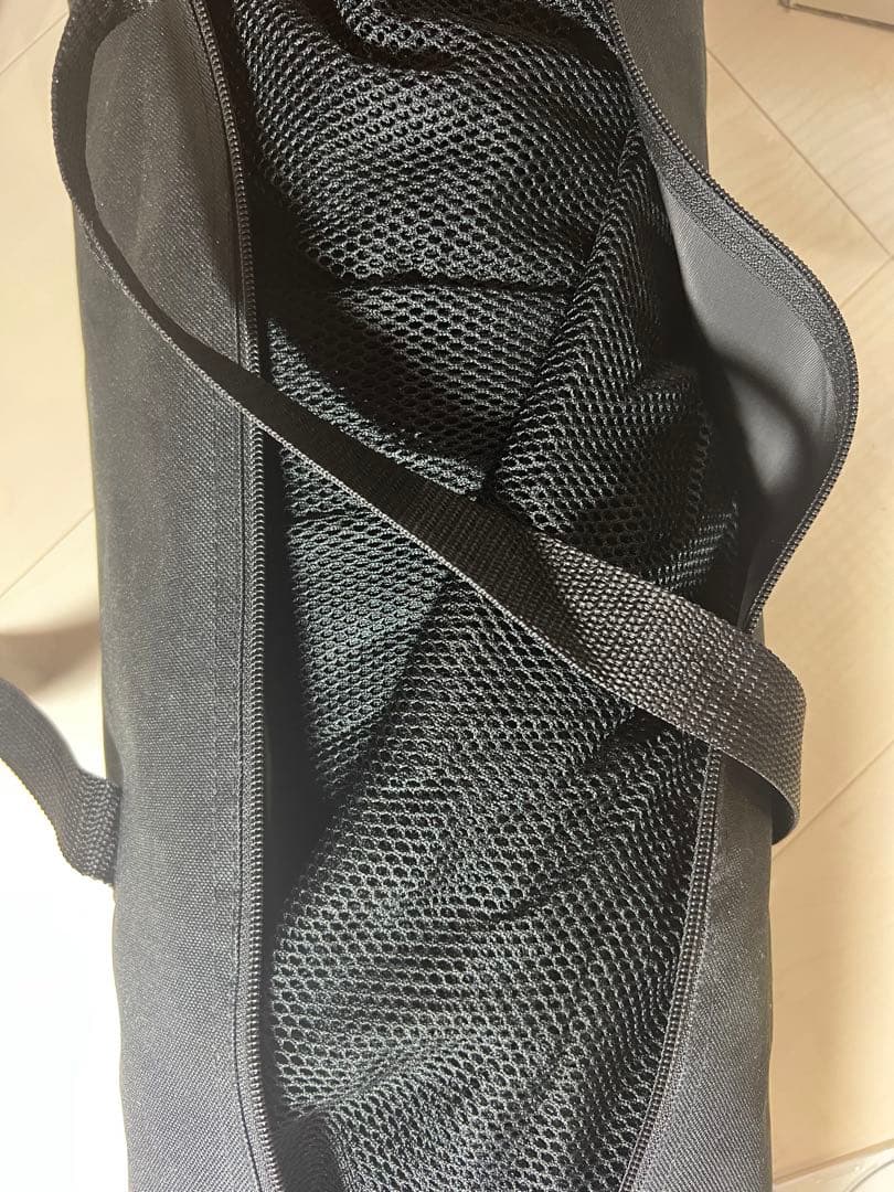 折りたたみハンモック 黒 収納バッグ付き