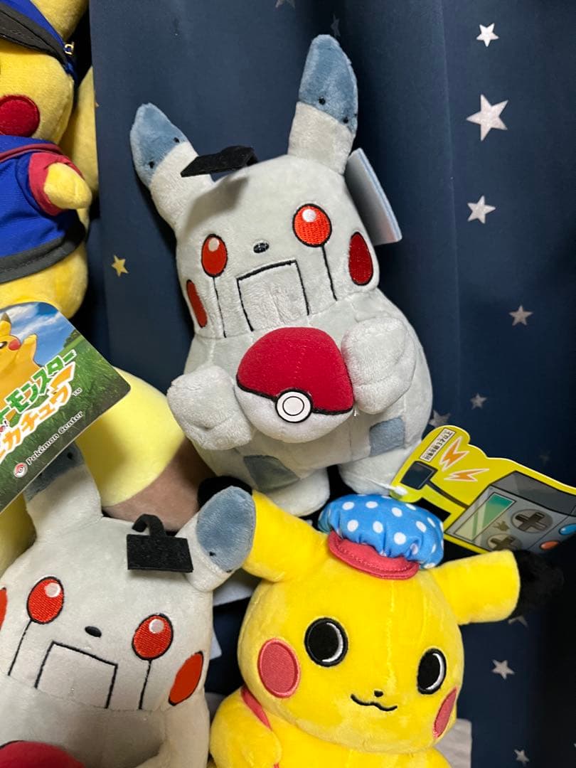 ピカチュウ ぬいぐるみ　6本セット