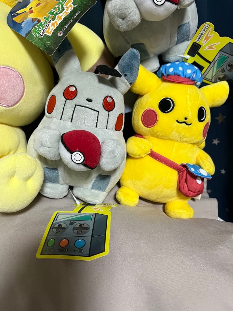 ピカチュウ ぬいぐるみ　6本セット